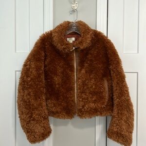 Maeve by Anthropologie Faux Jacket